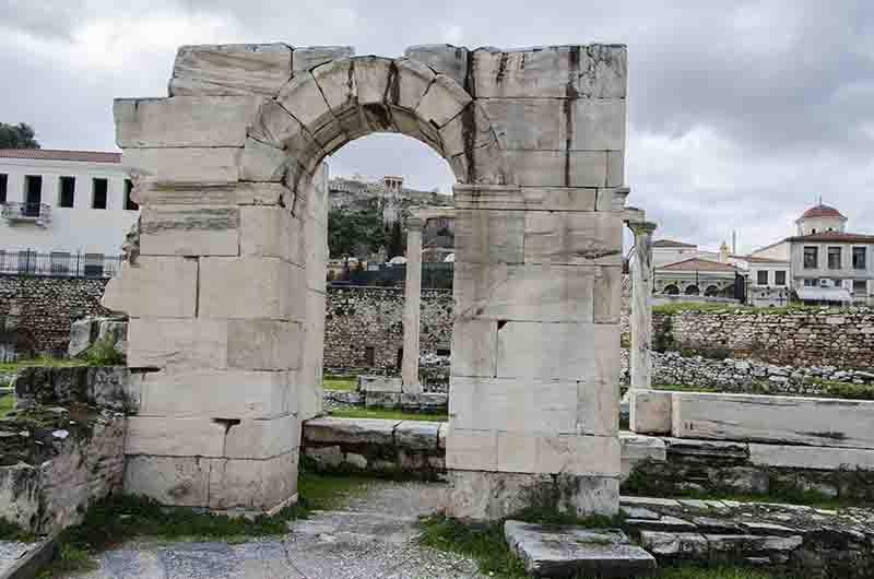 100 - Grecia - Atenas - Biblioteca de Adriano